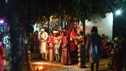 Practicing Custom, two bridegrooms